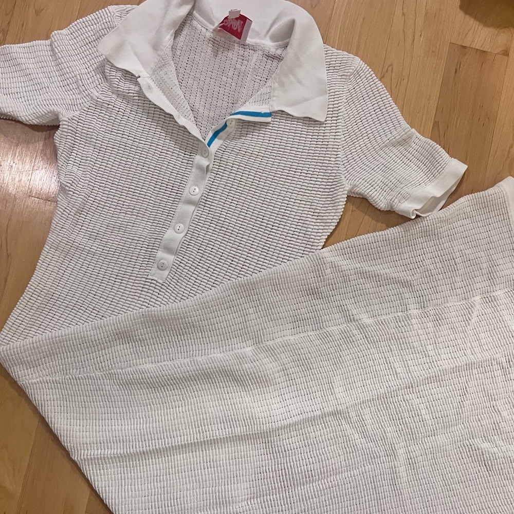 SOLID & STRIPED Leigh Polo Dress